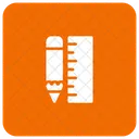 Lineal Zeichnung Design Icon