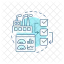 SOP Herstellung Produktion Symbol