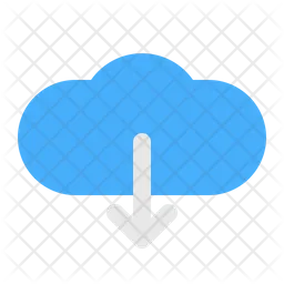 Cloud-Download  Symbol