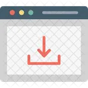 Herunterladen Webseite Installieren Symbol