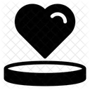 Herz Mogen Liebe Symbol