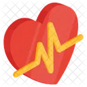 Herz Herzschlag Cardio Symbol