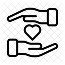 Herz Hande Freiwillige Symbol