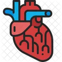 Herz Kardiologie Organ Symbol