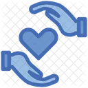 Herz Liebe Hand Icon