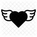 Herzflugel Symbol