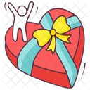 Herzgeschenk Hochzeitsgeschenk Valentinstagsgeschenk Symbol