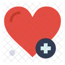 Herz Krankenhaus  Symbol
