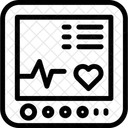 Herzfrequenzmesser Pulsmesser Herz Symbol