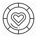 Herzmunze Herz Munze Icon