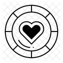Herzmunze Herz Munze Icon