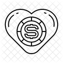 Herzmunze Herz Munze Icon