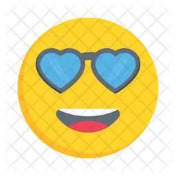 Herz Augen Emoji Symbol