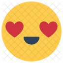 Herzgefuhle Liebe Smiley Icon