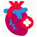 Herzgesundheit Herz Kardiogramm Symbol