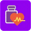Herz Medikamente Kardiologie Icon