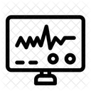 Herzmonitor EKG Puls Icon