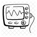Herzmonitor Elektrokardiogramm EKG Icon