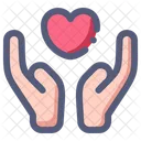 Hand Liebe Herz Icon