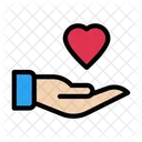 Herz Liebe Hand Symbol