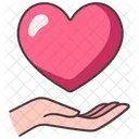 Herz Liebe Fursorge Icon