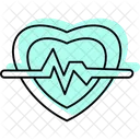 Herzschlag Liebe Gesundheit Symbol