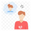 Herzschmerz Traurigkeit Emotionen Symbol