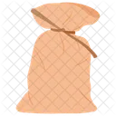 Hessian Cloth Sack Sack Luggage Icon