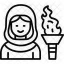 Hestia Griechische Gottin Herd Symbol