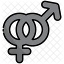 Hetero Gender Genderqueer Icon