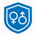 Heterosexual Gender Safe Icon