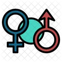 Heterosexuelles Geschlecht  Symbol