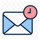 Courrier Heure E Mail Icon