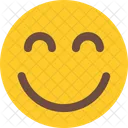 Heureux Emoji Smiley Icône