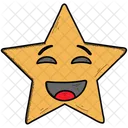 Surpris Heureux Smiley Icône