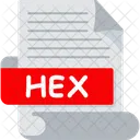 Hex Hex File Hex Format Icon