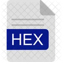 Hex File Format Icon