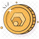 Hex Coin Crypto Icon