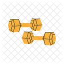 Hex dumbbells  Icon