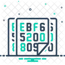 Hexadecimal  Ícone