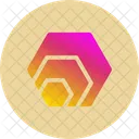 Hexadecimal Moeda Criptografada Criptografia Ícone