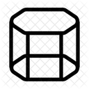 Hexagon Shape Structure Icon