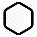 Hexagon Shape Tool Icon