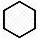 Graphic Hexagon Pattern Icon