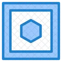 Hexagon Shape Six Sides Icon
