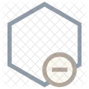 Hexagon Shape Geometric Icon