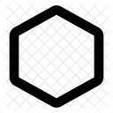 Hexagon Geometric Shape Design Shape Icon
