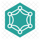 Hexagon Shape Geometry Icon