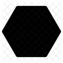 Hexagon Math Form Icon