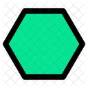 Hexagon Math Form Icon